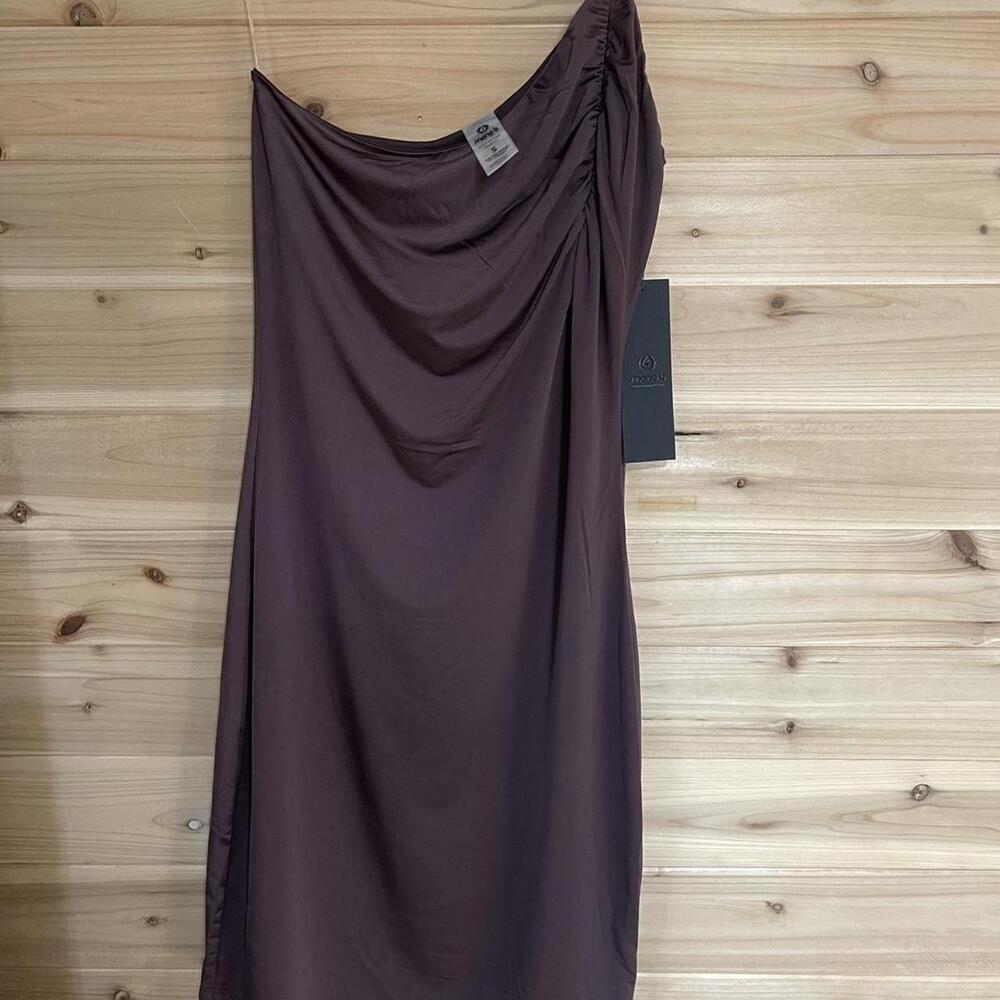 Mini Purple Mono B Dress Baf 4
